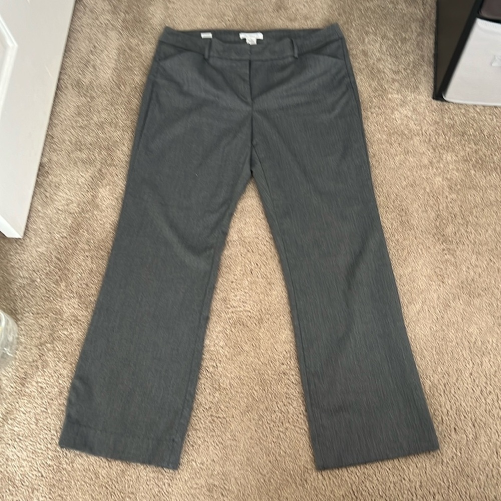 Liz Claiborne grey dress pantss